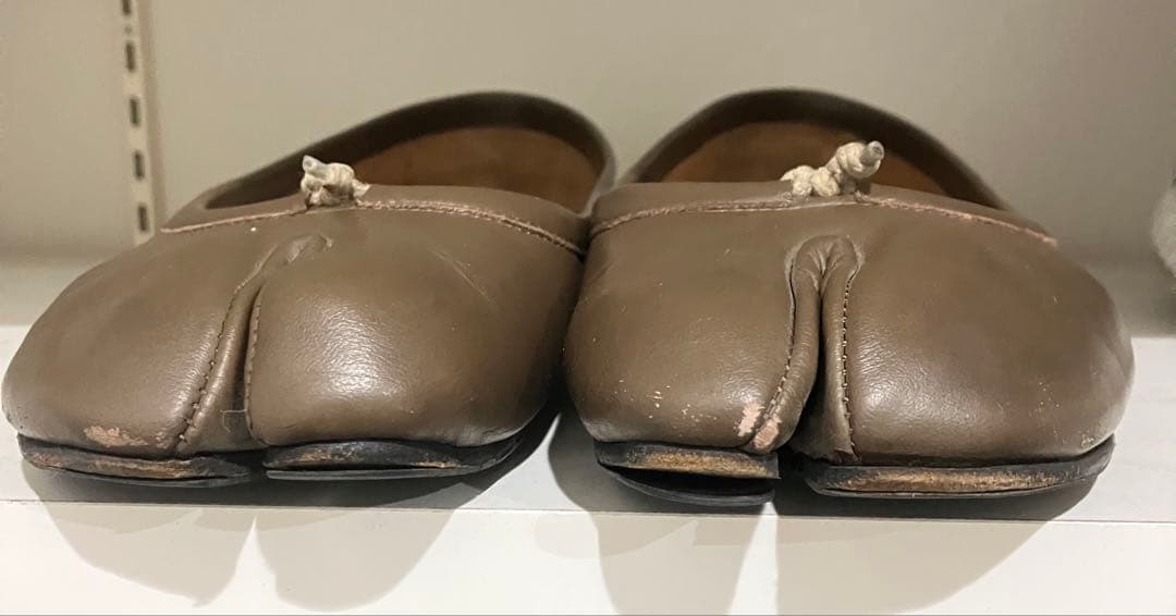 メゾンマルジェラ Maison Margiela タビバレエ　カーキ　　36