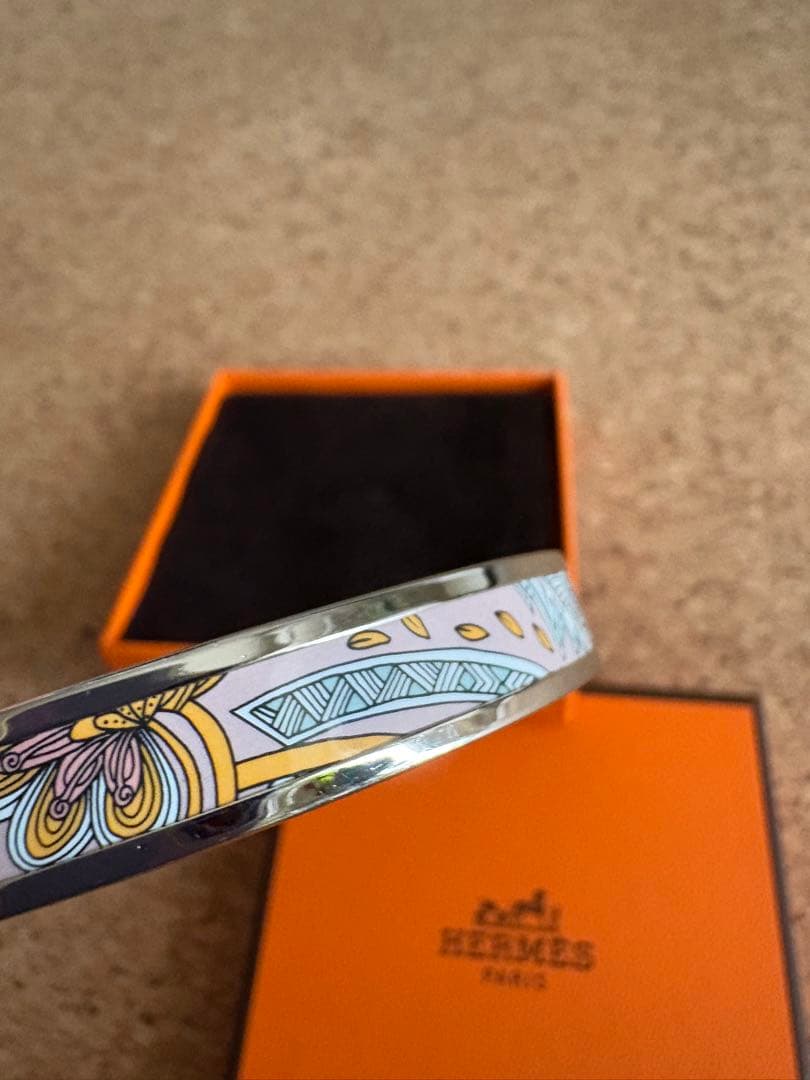 HERMES エルメス エマイユPMバングルブレスレット