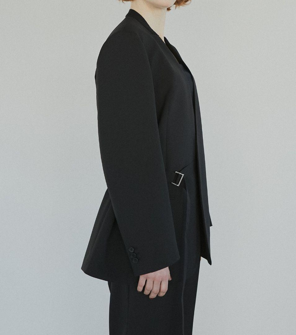 LE CIEL BLEU 25SS カラーレスジャケット