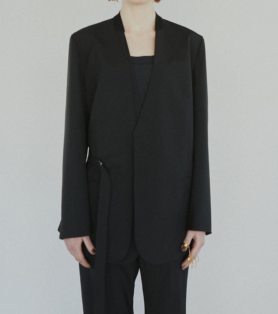 LE CIEL BLEU 25SS カラーレスジャケット