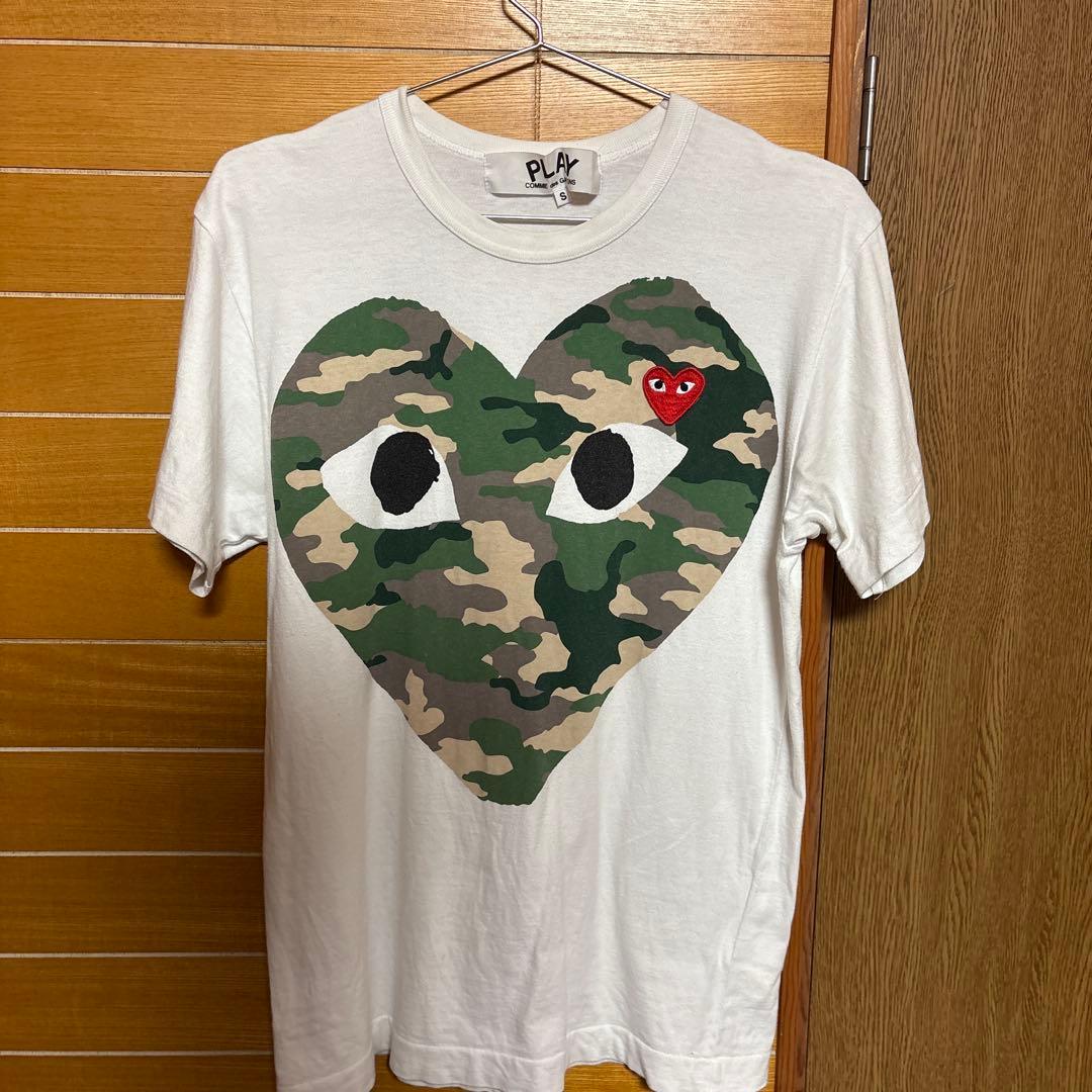 PLAY COMME des GARÇONS 迷彩 Tシャツ S