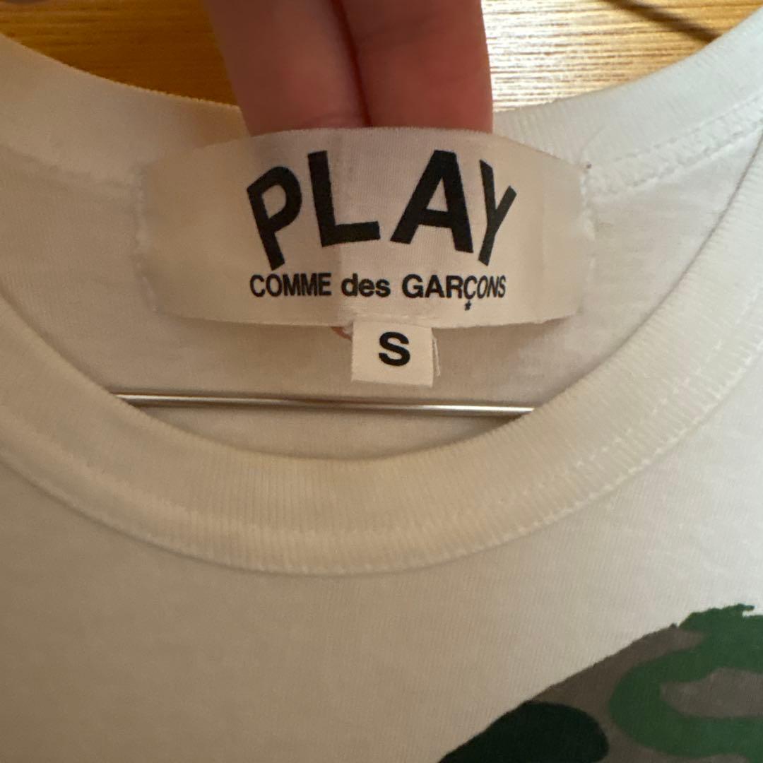 PLAY COMME des GARÇONS 迷彩 Tシャツ S