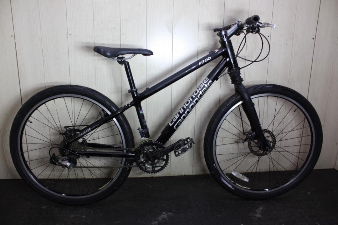 キャノンデールF700 26型 アルミ 27速 360mmディスクブレーキMTB