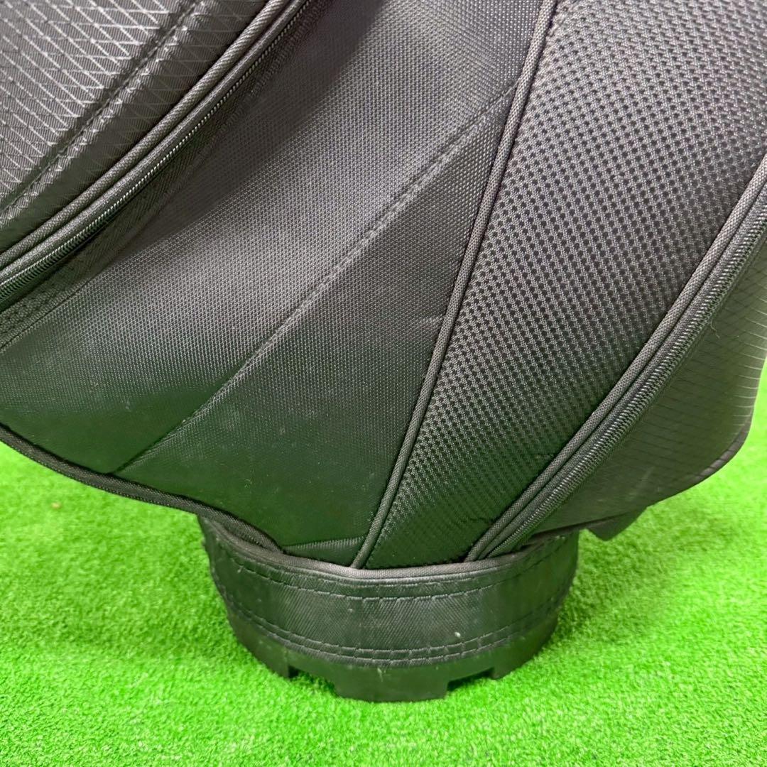 【希少・美品】NIKE ナイキ キャディバッグ ゴールドロゴ フード付