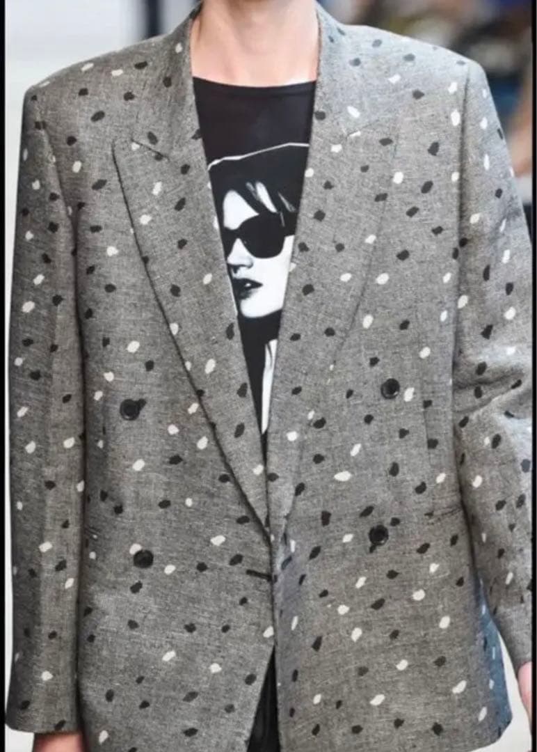 【美品】レア　Paul Smith ドット柄 テーラードジャケット