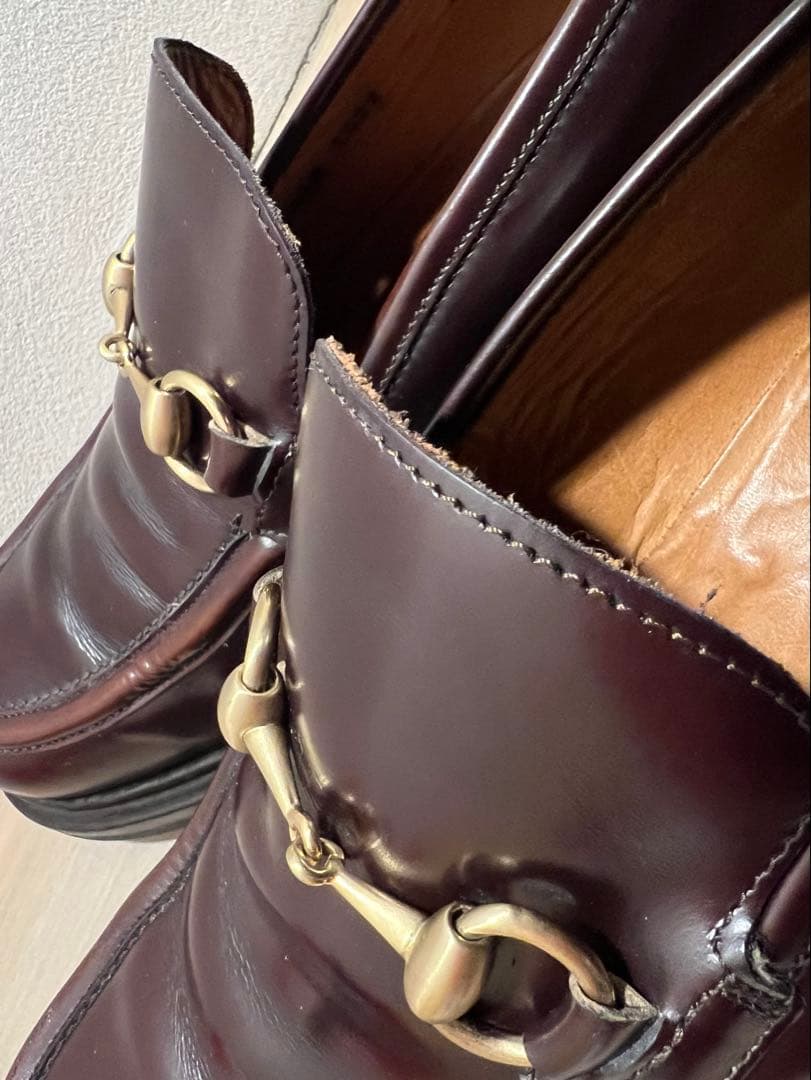 GUCCI グッチ ホースビットローファー 42 1/2 E