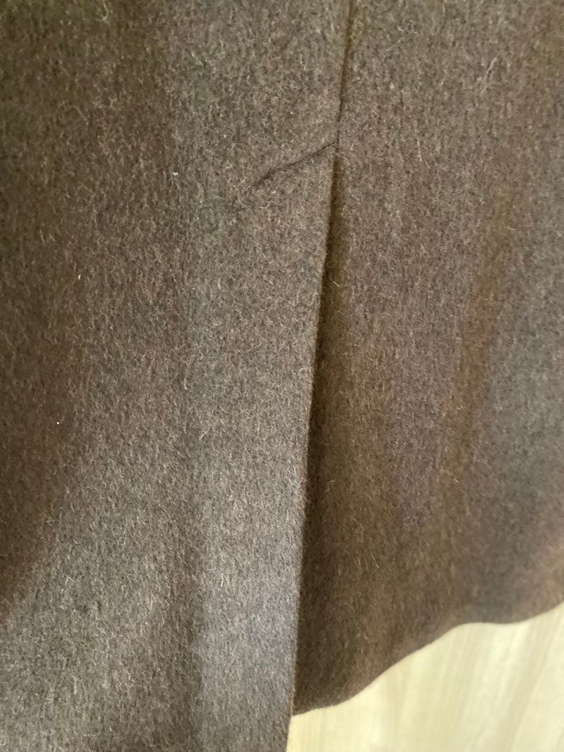 NEWHOUSE ブラウン チェスターコート