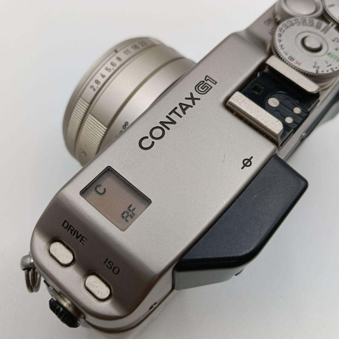 CONTAX G1 シルバー フィルムカメラ　上野2