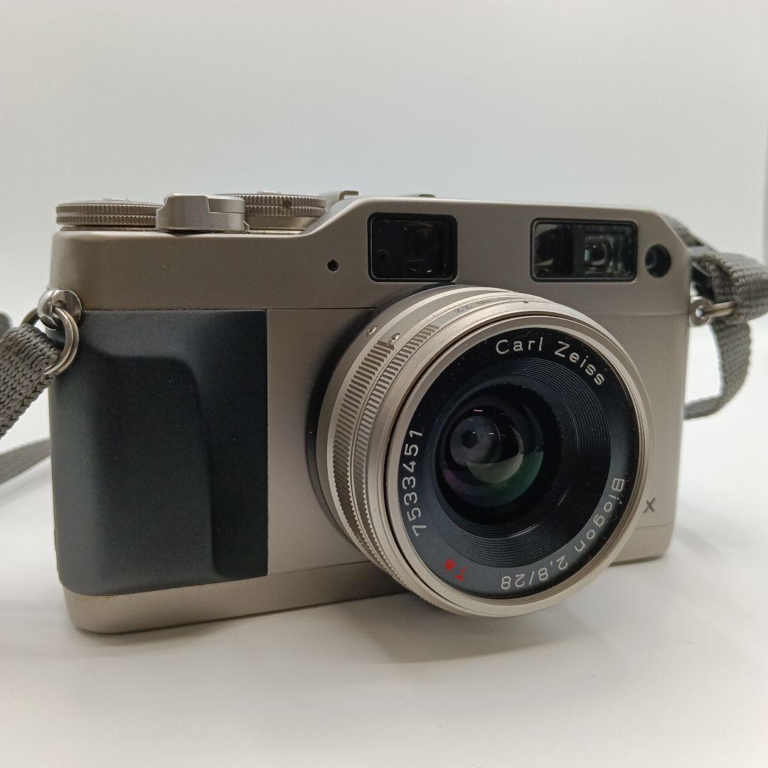 CONTAX G1 シルバー フィルムカメラ　上野2