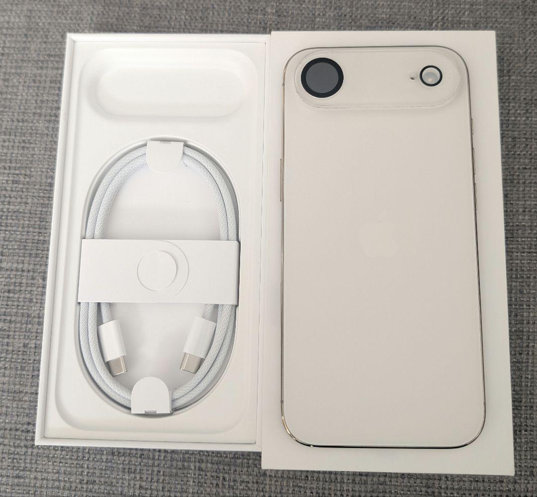 iPhone Air ライトゴールド SIMフリー本体＆ケース