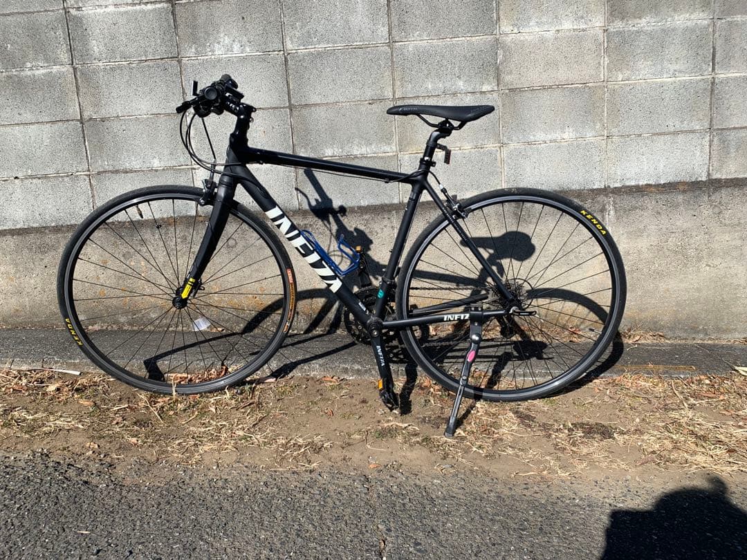INFIZA クロスバイク ブラック