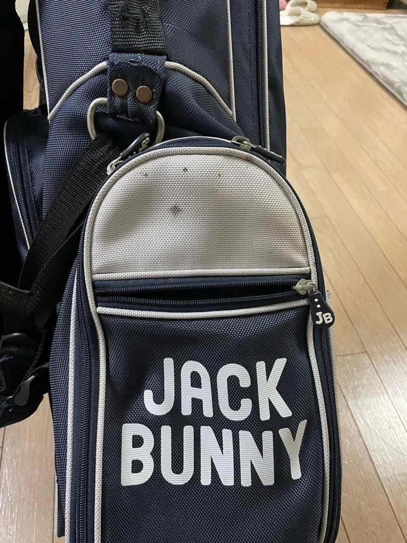 JACK BUNNY キャディバッグ ネイビー