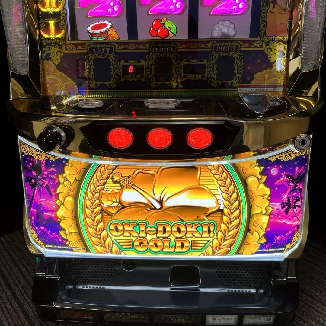 パチスロ「沖ドキ!GOLD‐30」 送料無料　パチスロ実機
