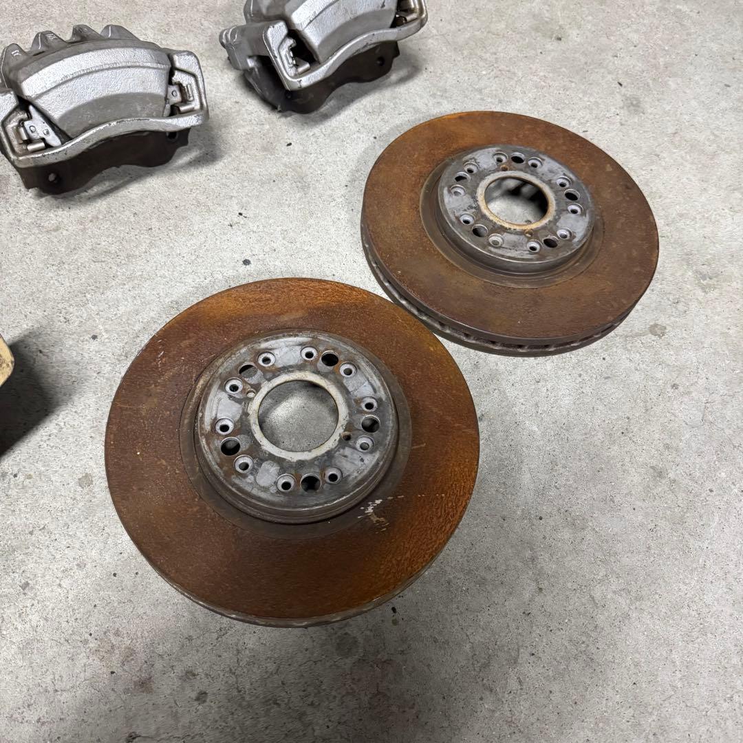 JZS171 アスリートV フロントキャリパー、ローター、パッドセット　ジャンク