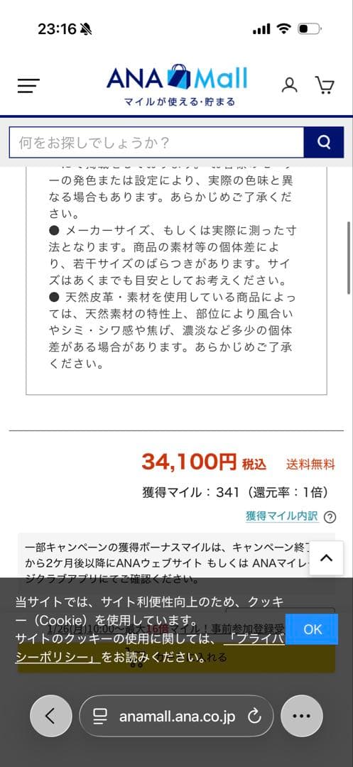 GREGORY ブラック バックパック