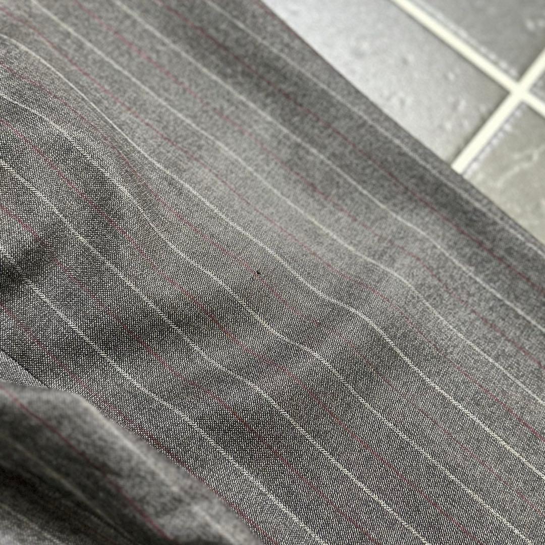 50s vintage 【ストレートスラックス　ストライプ　タロンジップ　高級】