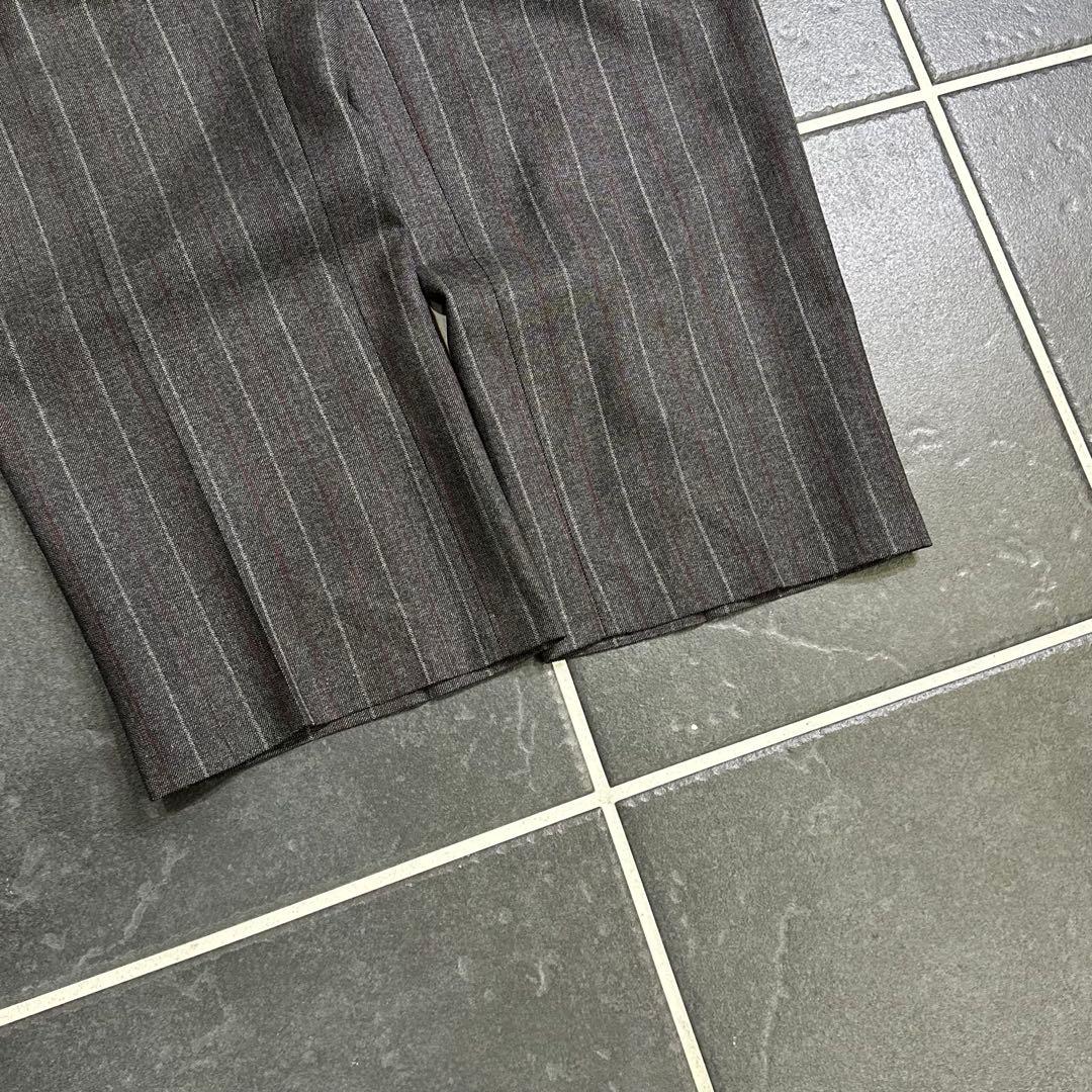 50s vintage 【ストレートスラックス　ストライプ　タロンジップ　高級】