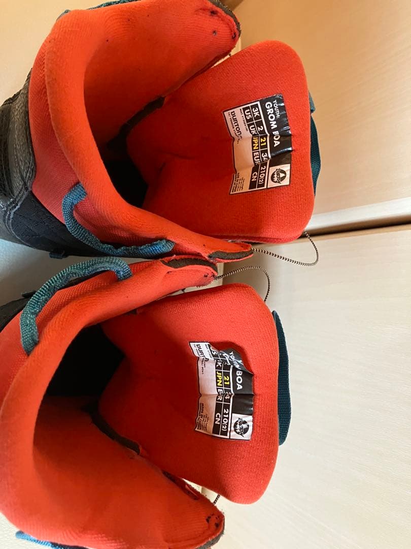 バートン　キッズ用スノーボード　3点セット