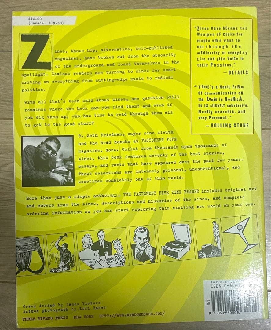 アート・デザイン・音楽 THE FACTSHEET FIVE ZINE READER
