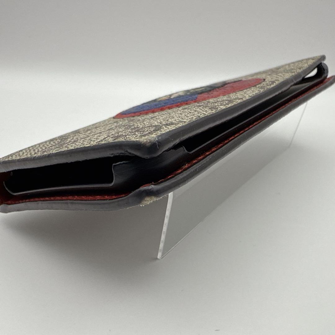 【希少】GUCCI iPhoneSE 対応 手帳型ケース ミスティックキャット