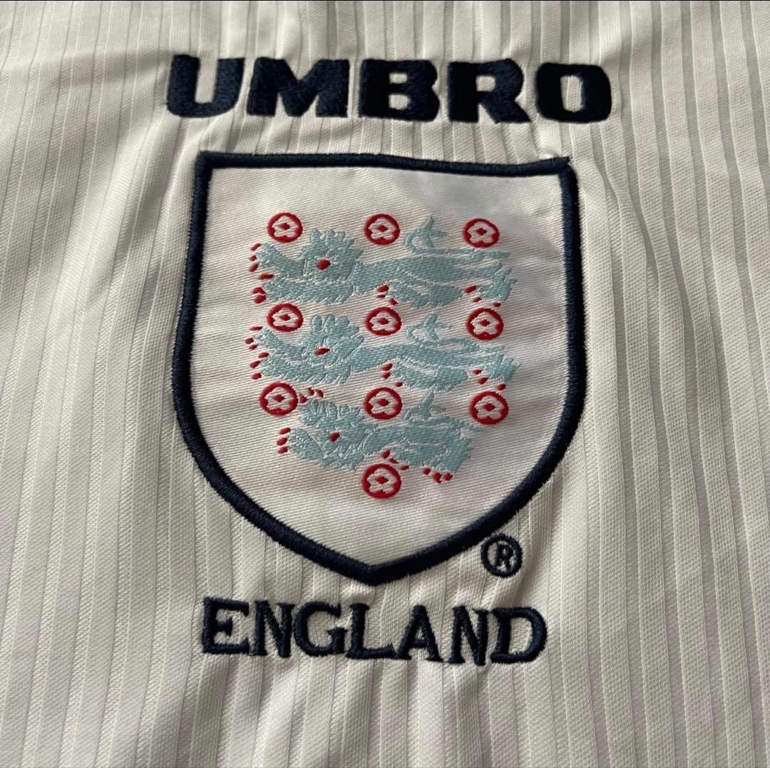 アンブロイングランド代表1998サッカーユニフォームゲームシャツヴィンテージ
