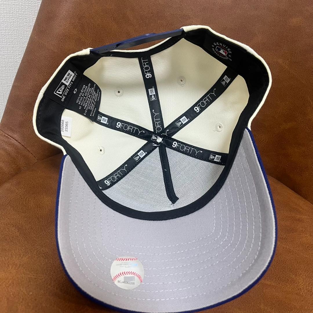 9FORTY A-Fram】LAドジャース　逆ロゴ 青白 帽子 キャップ