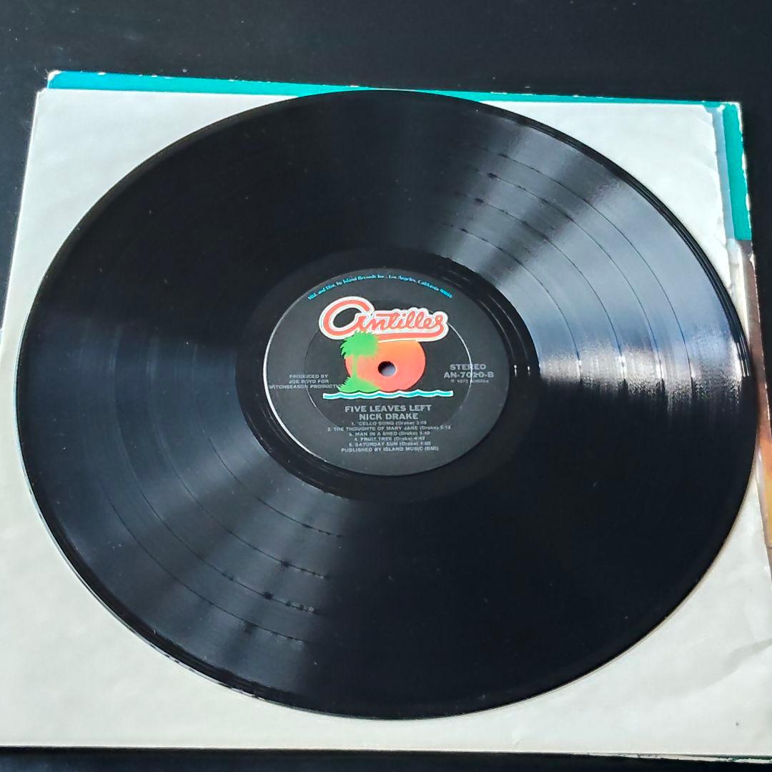 Nick Drake　ニック・ドレイク　Five Leaves Left　LP