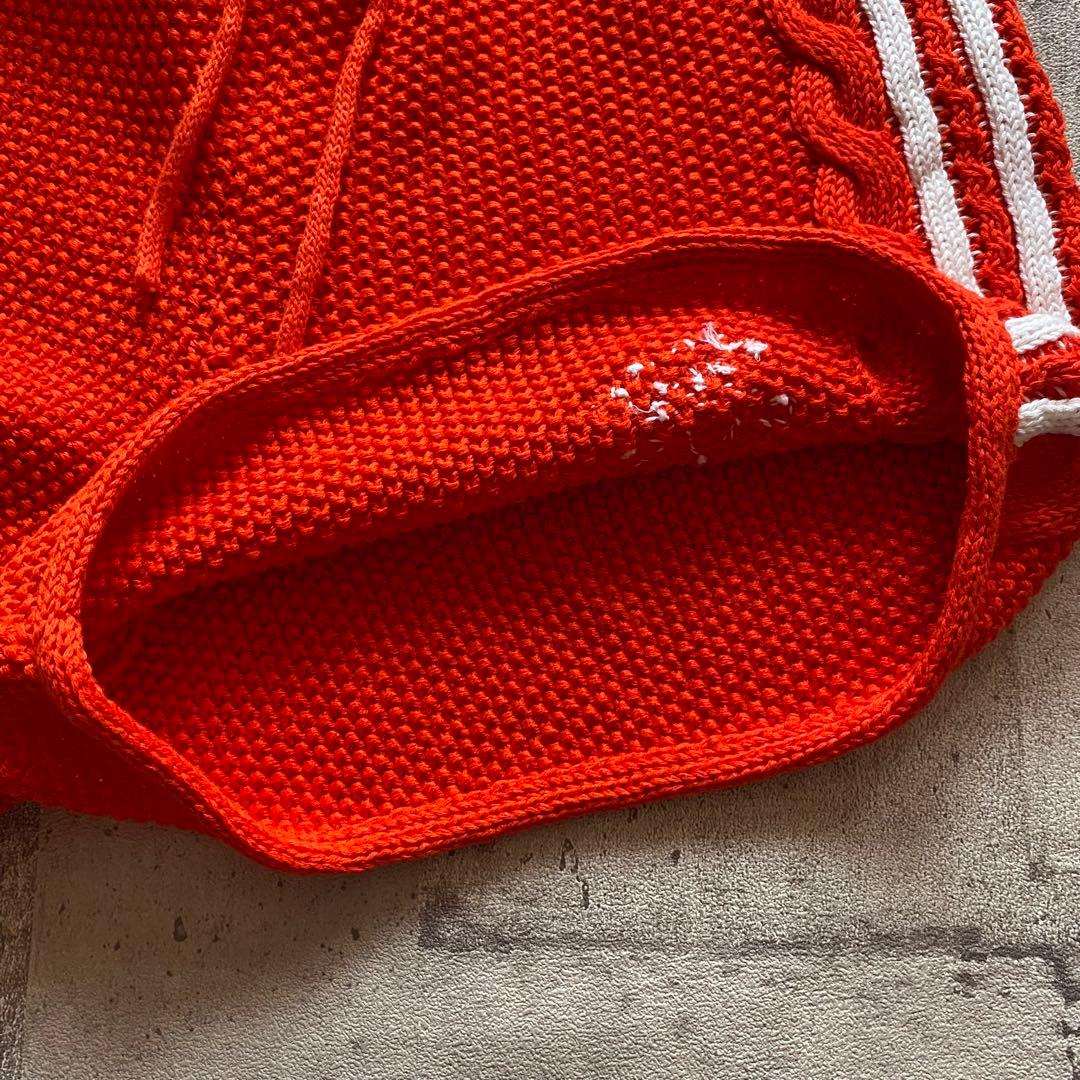 GUCCI adidas グッチ アディダス ショート パンツ ニット赤　レッド
