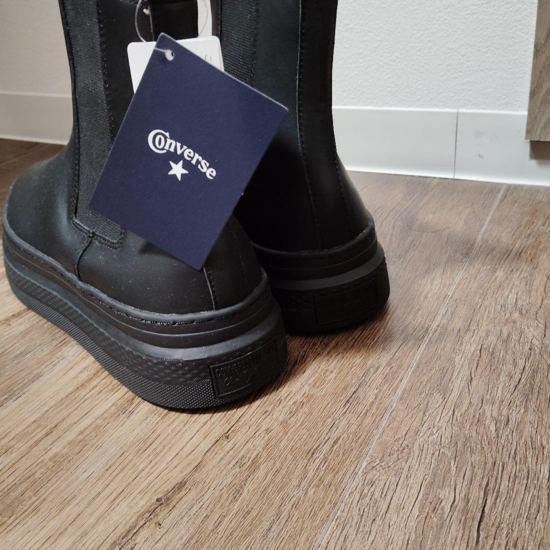 CONVERSE 本革 クップ バトー サイドゴアブーツ