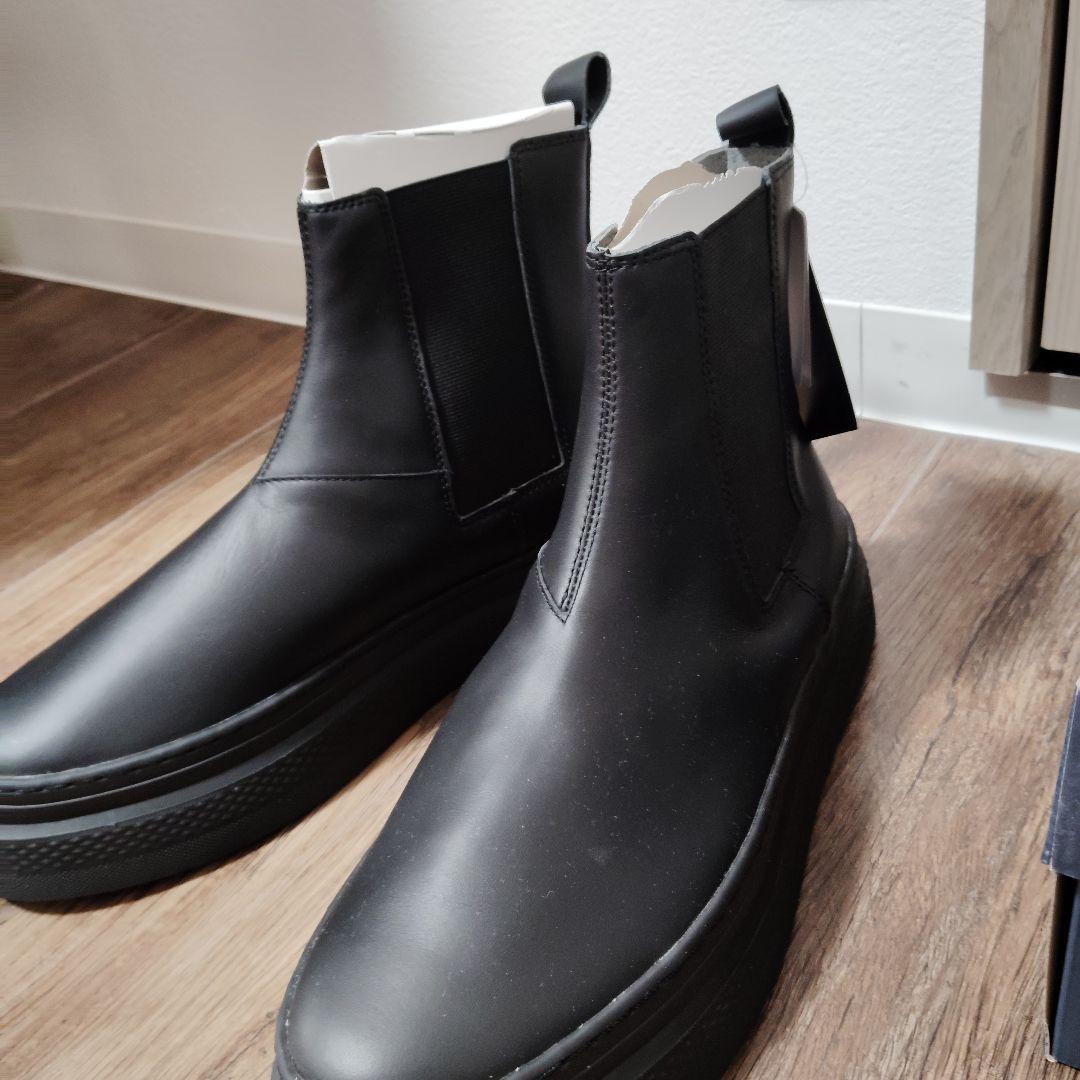 CONVERSE 本革 クップ バトー サイドゴアブーツ