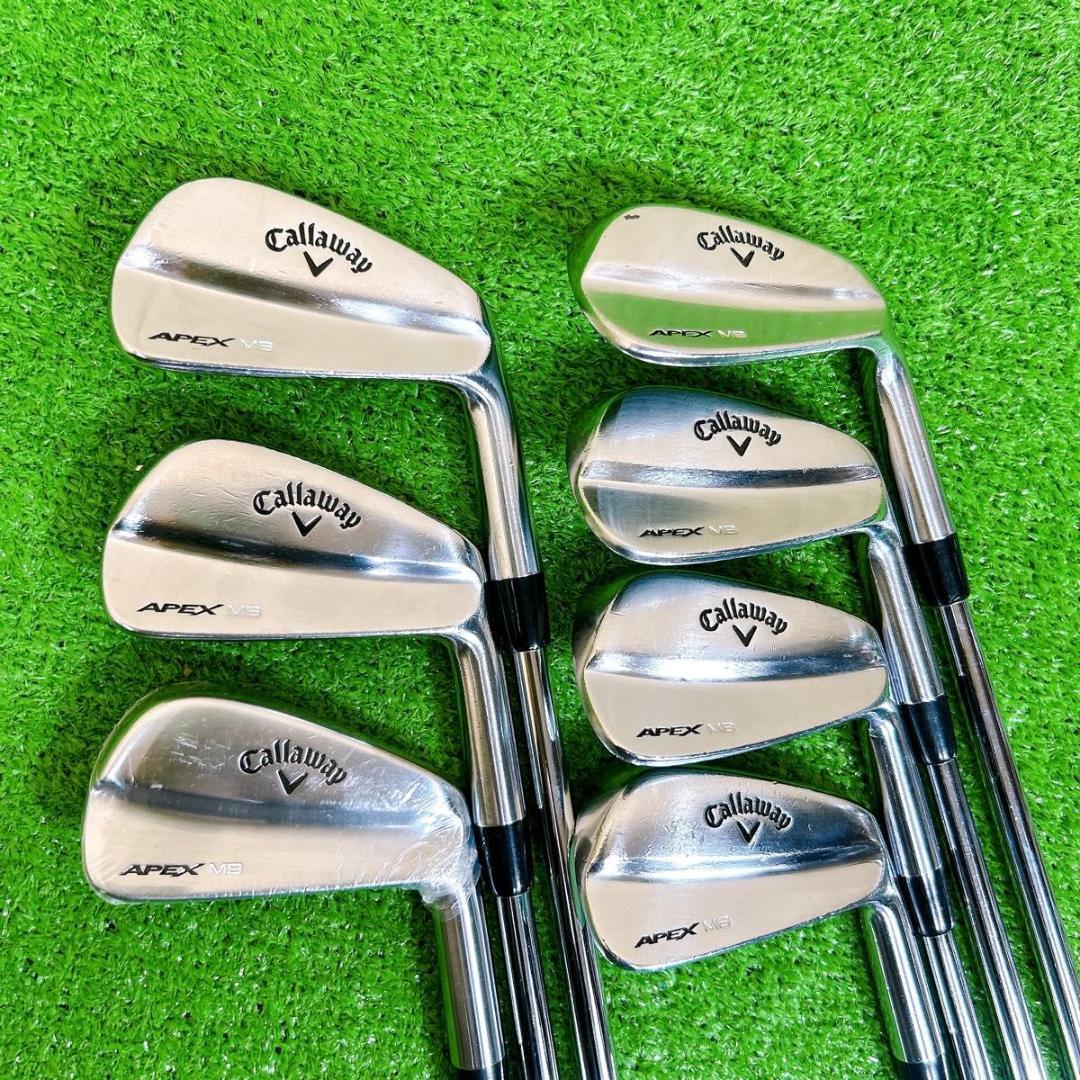 希少！　一部未使用　キャロウェイ　APEX MB ツアー　アイアン　7本　セット