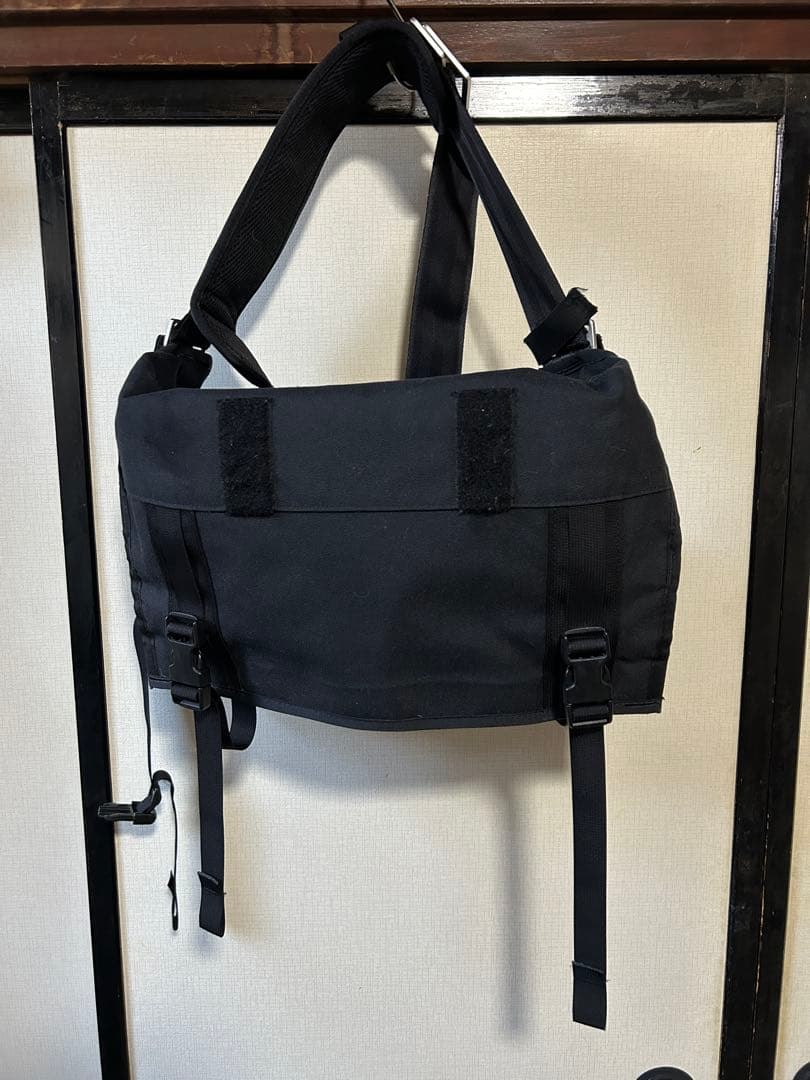 MISSION WORKSHOP ブラックメッセンジャーバッグ