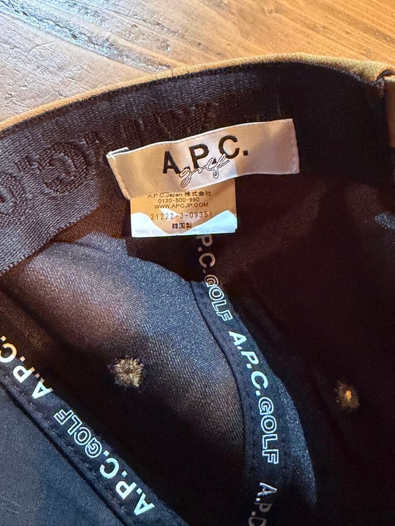 APC golf cap キャップ 帽子　まとめ売り　美品