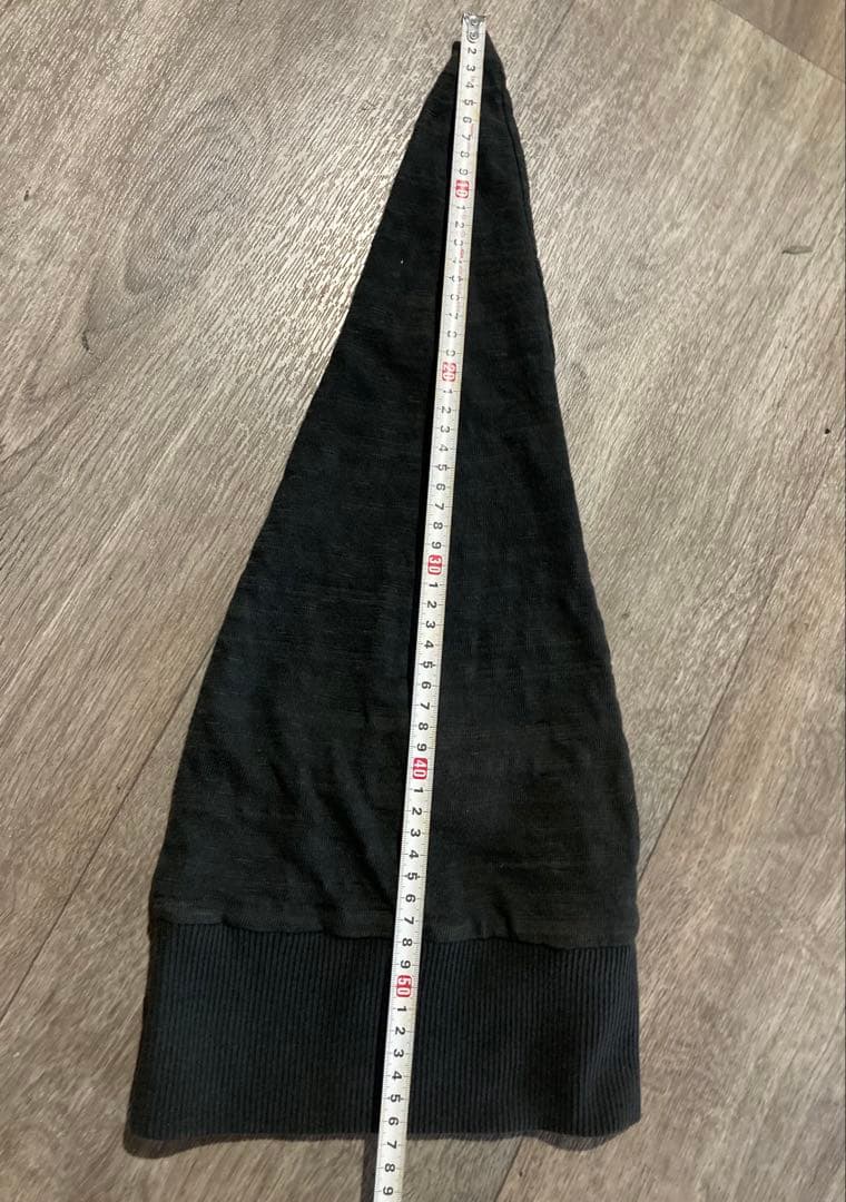 kapital キャピタル ニット帽　ビーニー ロングキャップ ブラック 中古