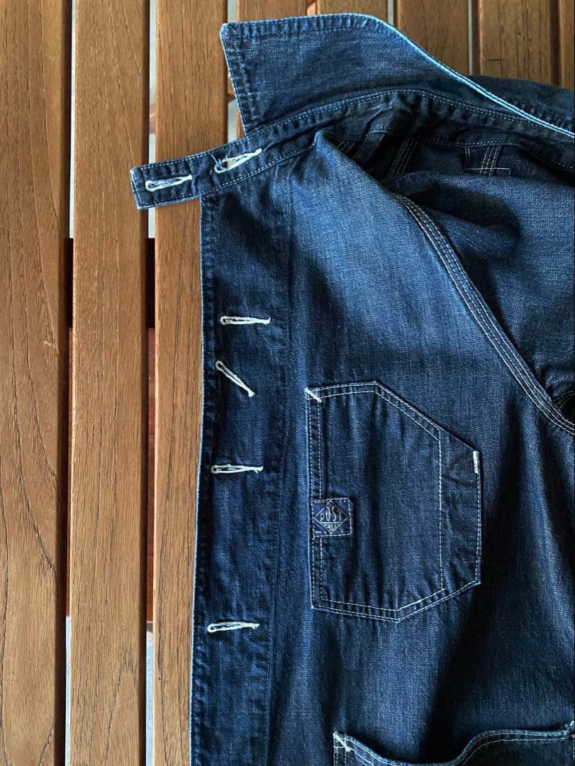 ポストオーバーオールズ　カバーオール　Ｍサイズ アメリカ製