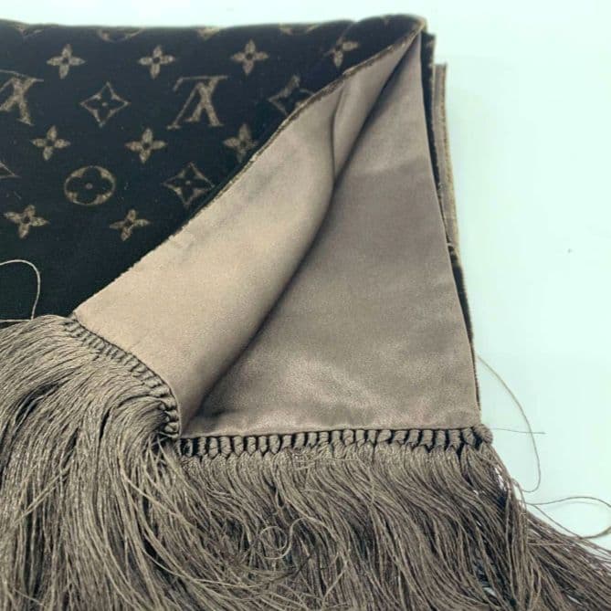 ヴィトン✨　マフラー　M71993 ブラウン　エシャルプブルール