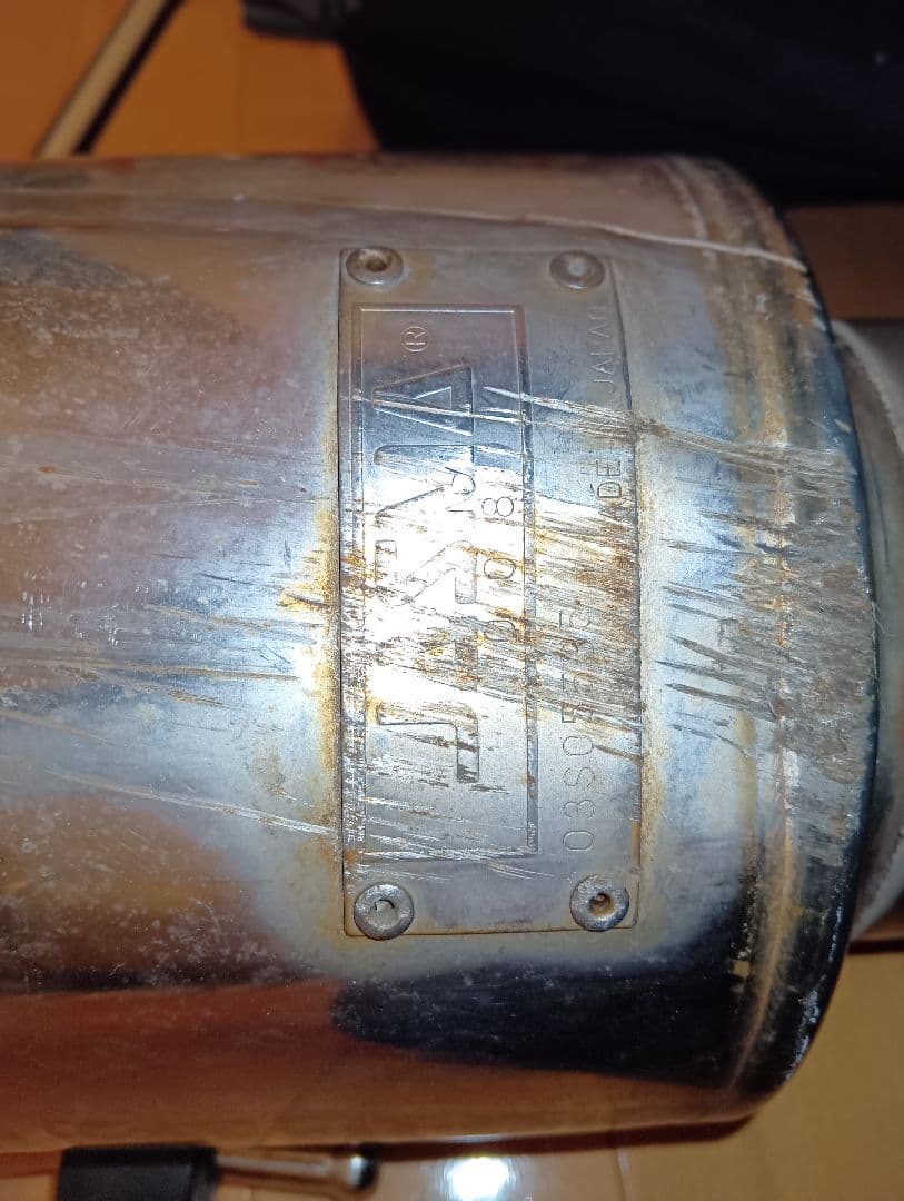 レガシィツーリングワゴン BH5 ガナドール チタンルージュ マフラー ジャンク