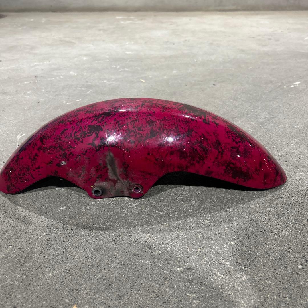 Kawasaki ゼファー400用 外装セット一式 ワインレッド