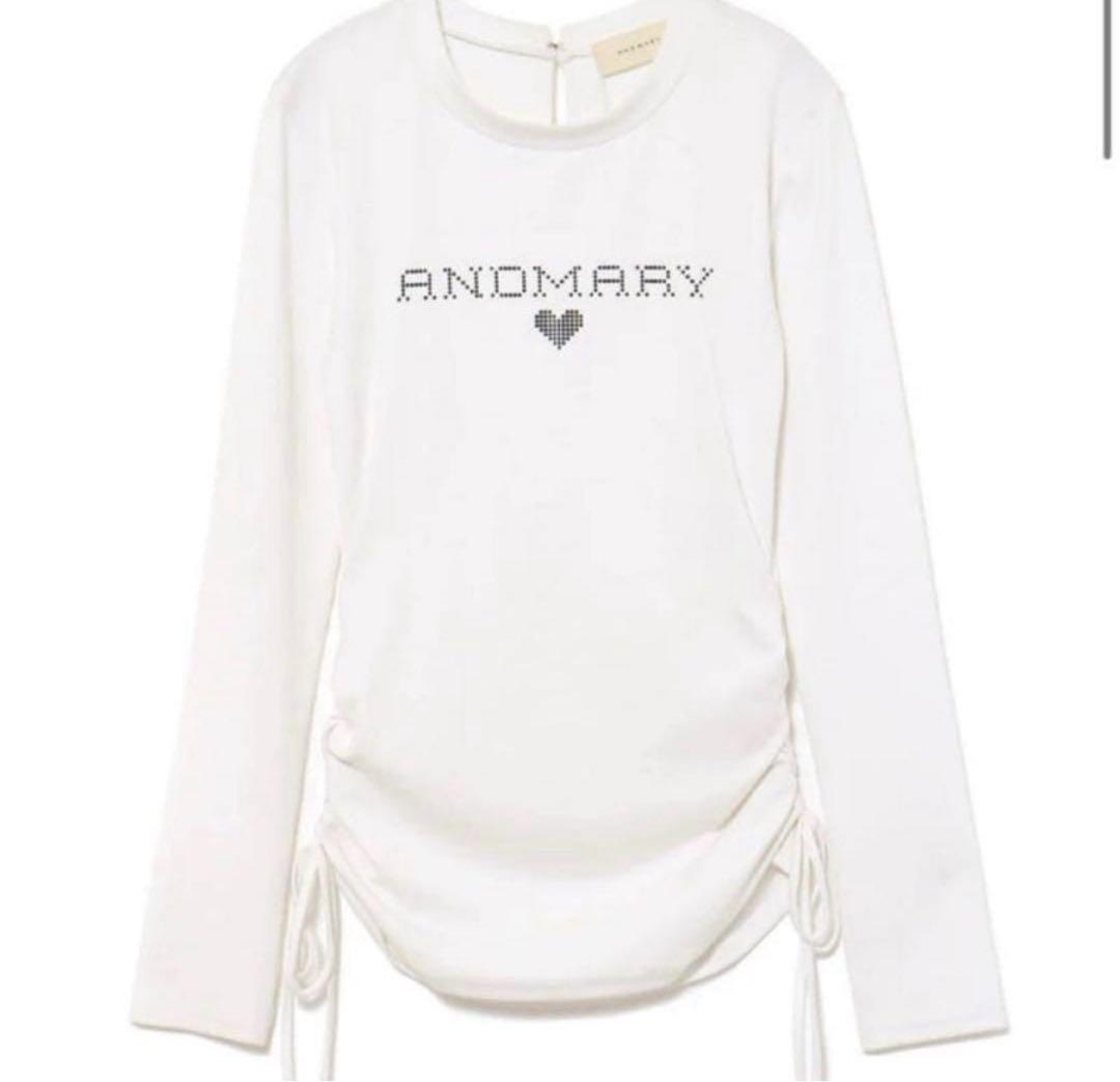 トップス andmary Dot mary logo tops