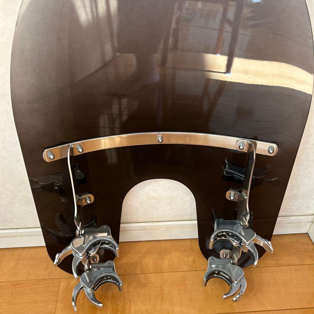 ハーレーダビッドソン　ウインドシールド　ダイナ　ソフテイル　49mm