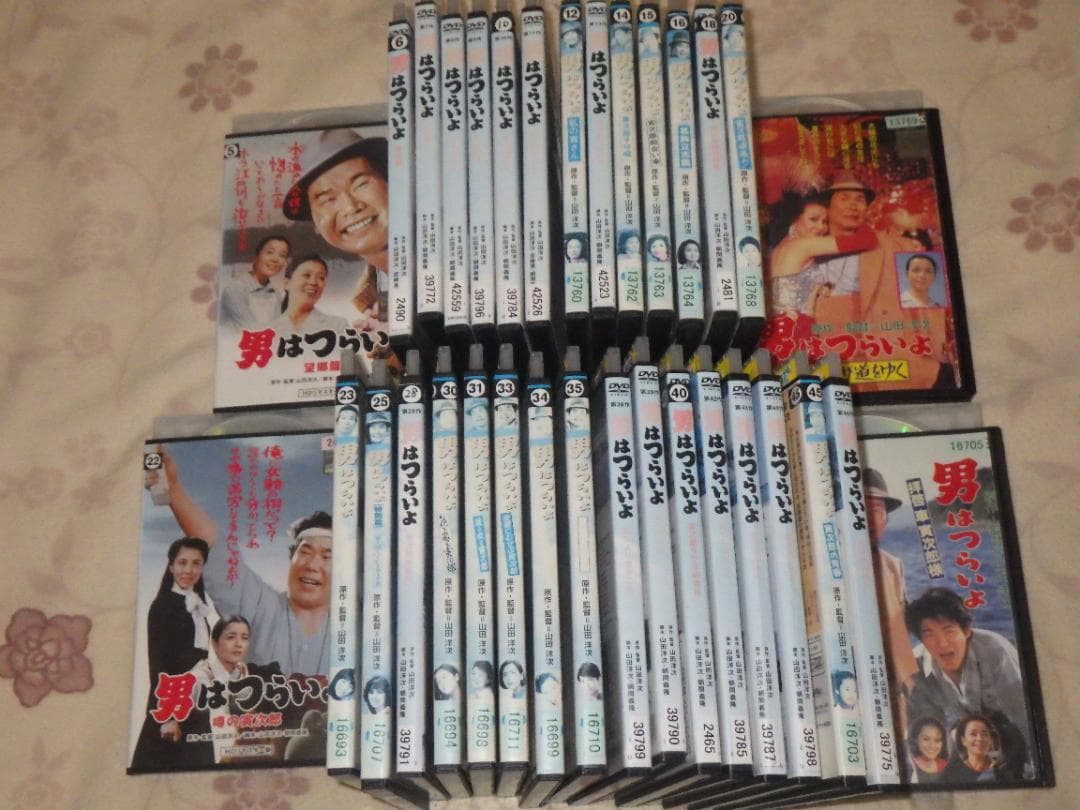 中古★DVD★男はつらいよ★渥美清★激レア★非全巻★格安★33枚★33巻★33本