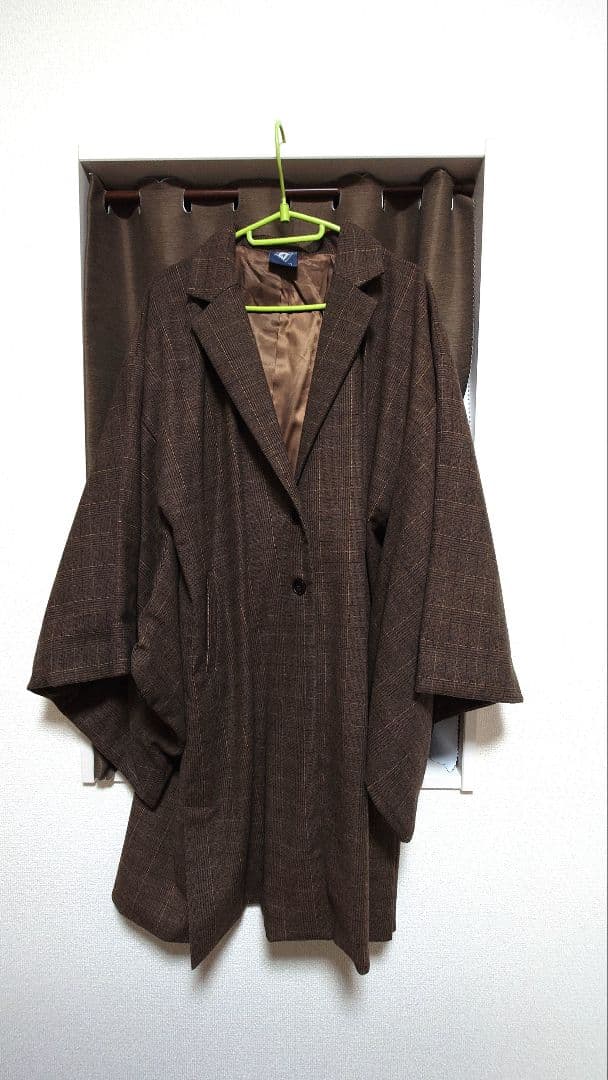 【ITOWATO 花月コラボ】和+コート　女性用（濃茶）