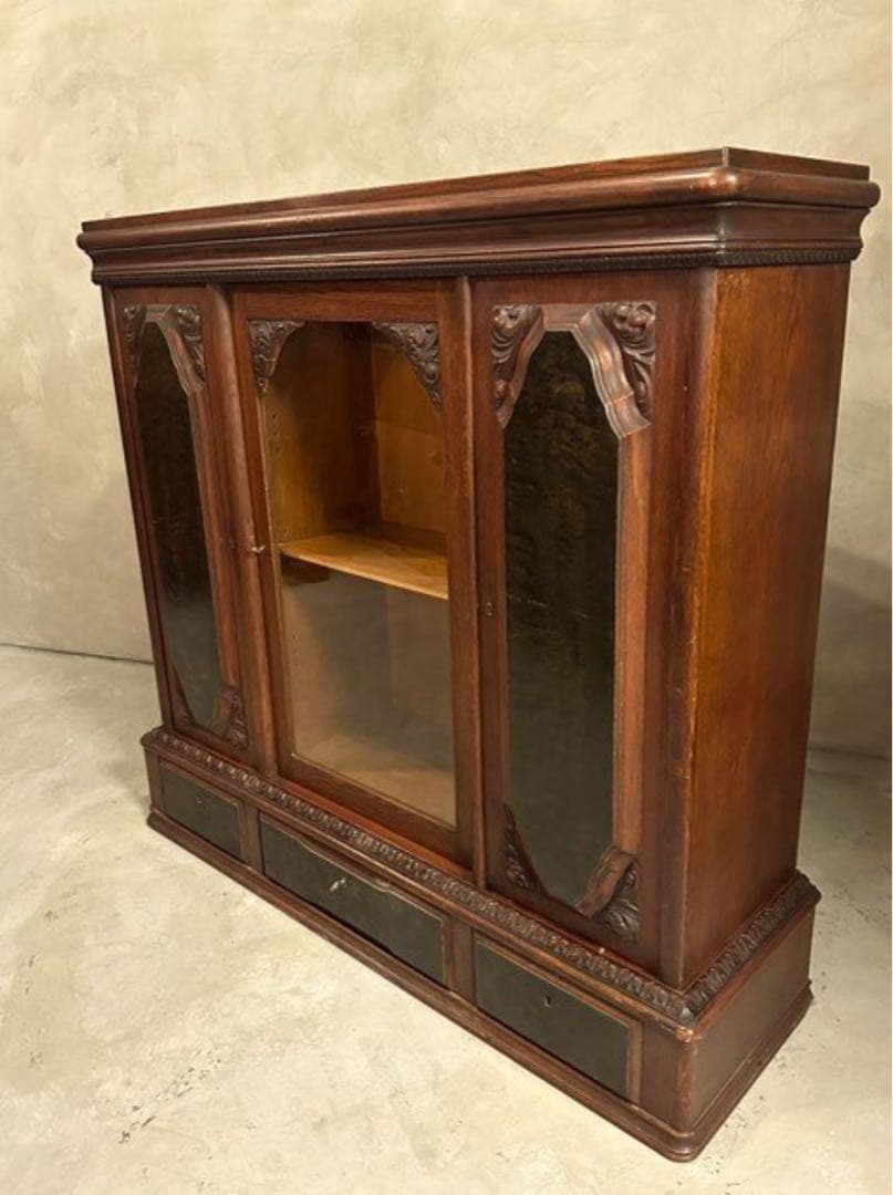 【東京都23区内は送料無料】　サイドボードスペース　ショーケース　チェスト　箪笥