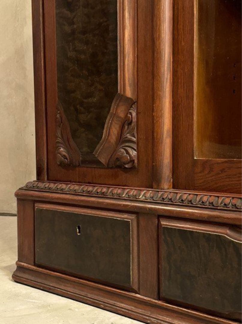 【東京都23区内は送料無料】　サイドボードスペース　ショーケース　チェスト　箪笥