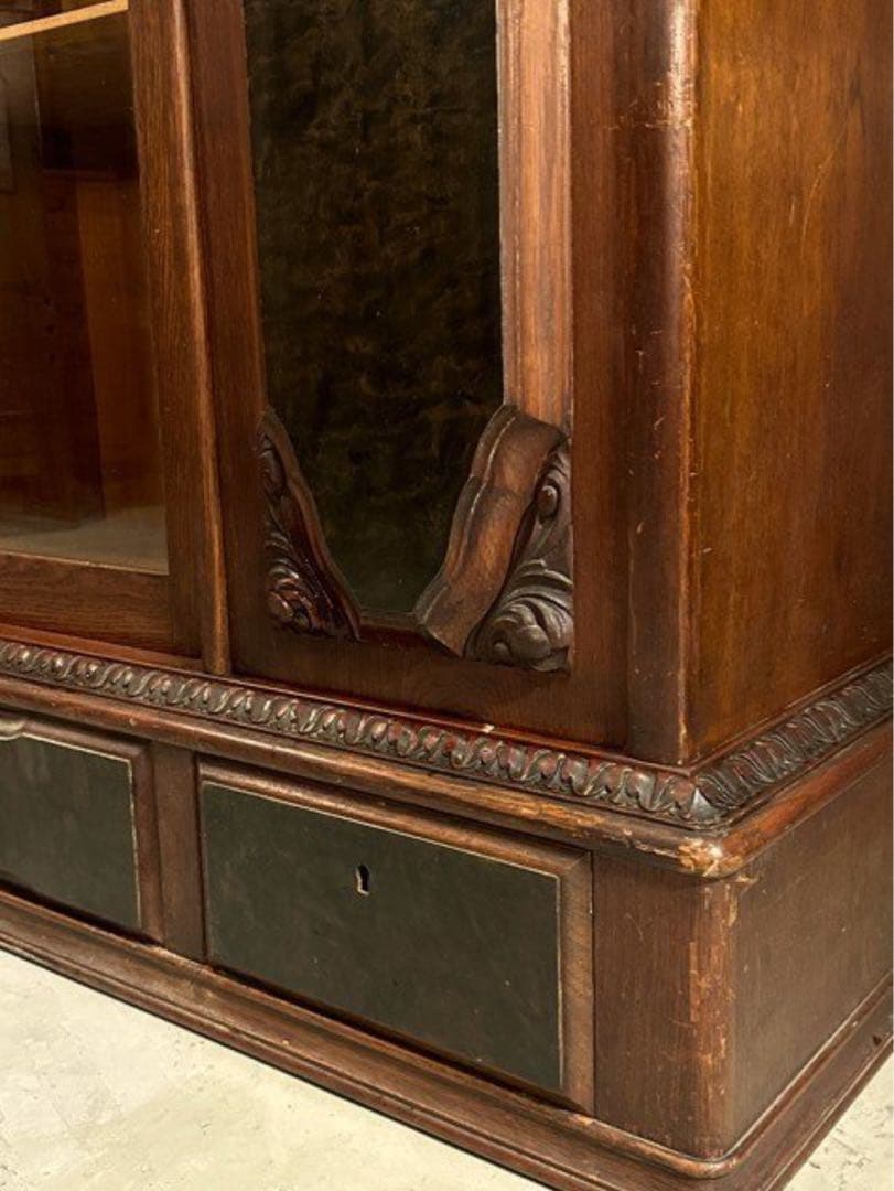 【東京都23区内は送料無料】　サイドボードスペース　ショーケース　チェスト　箪笥