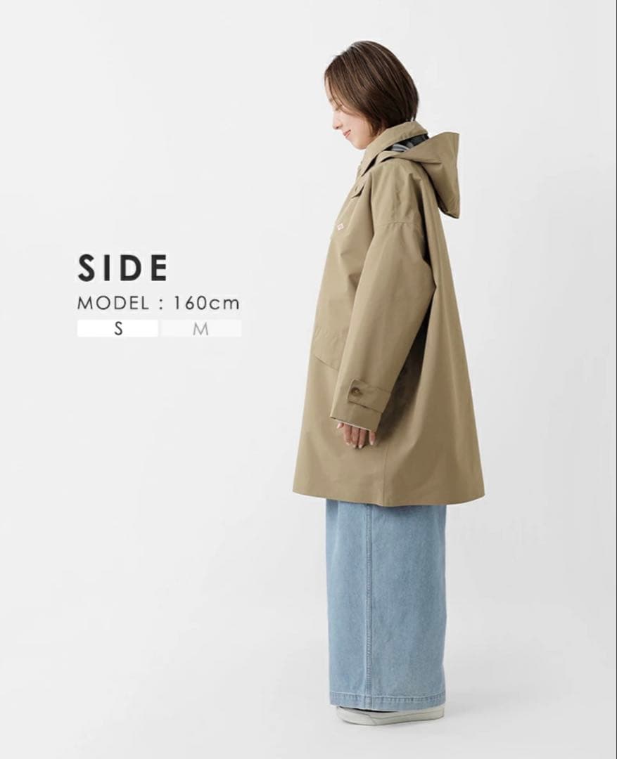 DANTON ダントン 3レイヤー クロス ショート バルマカーン コート