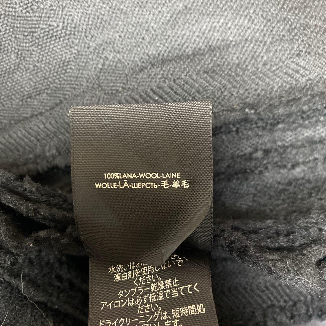 【美品】GUCCI マフラー 近年モデル GG柄 ブラック