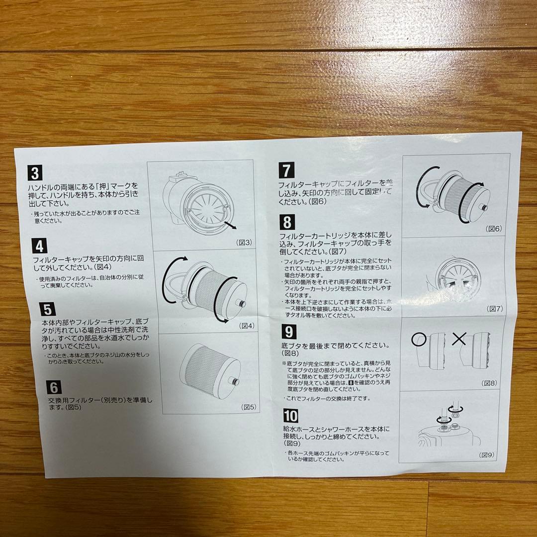 Bath Springバスルーム浄水器　交換用フィルター