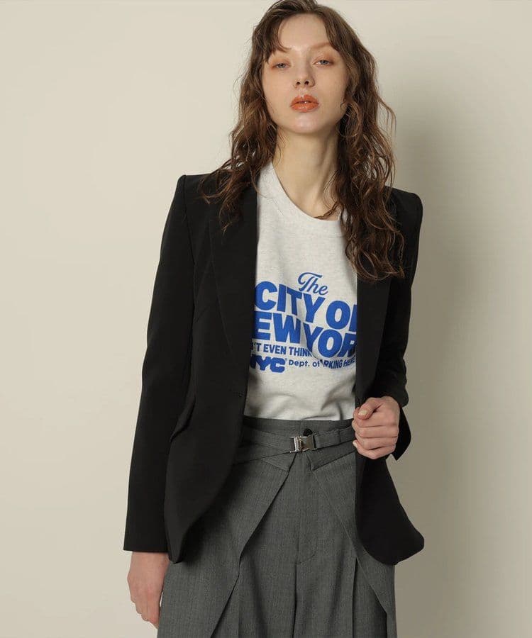 専用　新品タグ付き　CADUNE ラインジャケット　テーラードジャケット