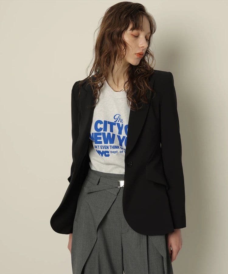 専用　新品タグ付き　CADUNE ラインジャケット　テーラードジャケット